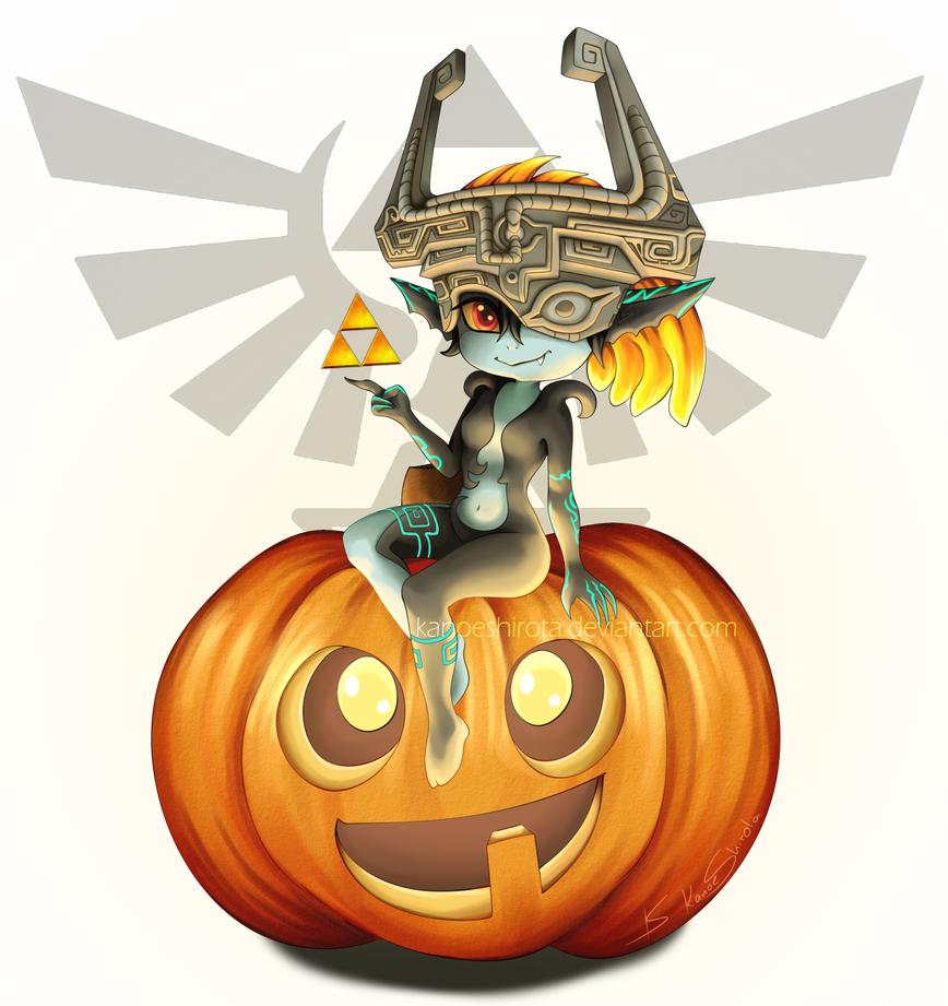 Midna Halloweeny (Zelda) by KanoeShirota