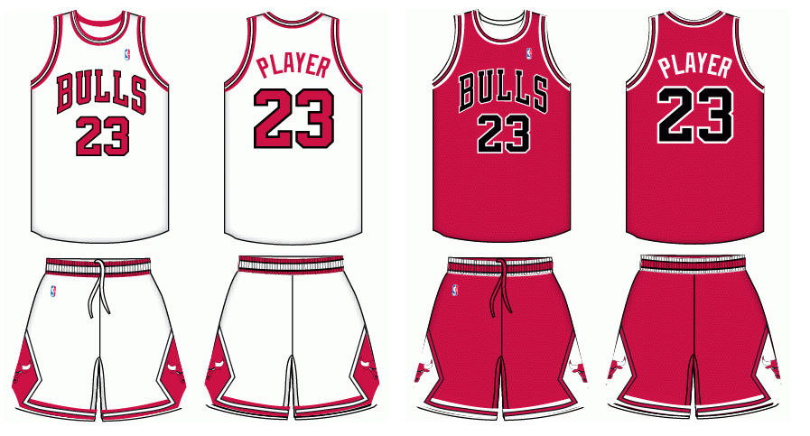 1985-2002 Chicago Bulls Uniforms by Chenglor55 on DeviantArt