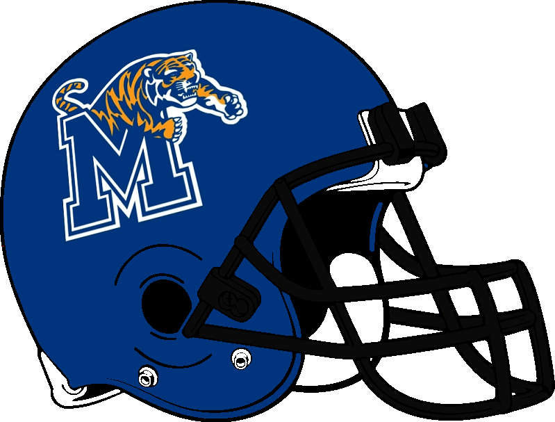 Memphis Tigers current helmet by Chenglor55 on DeviantArt