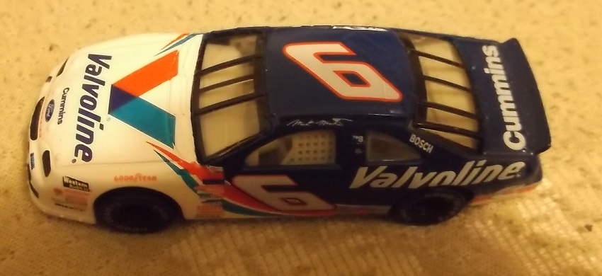 1996-1997 Mark Martin #6 Valvoline Ford car