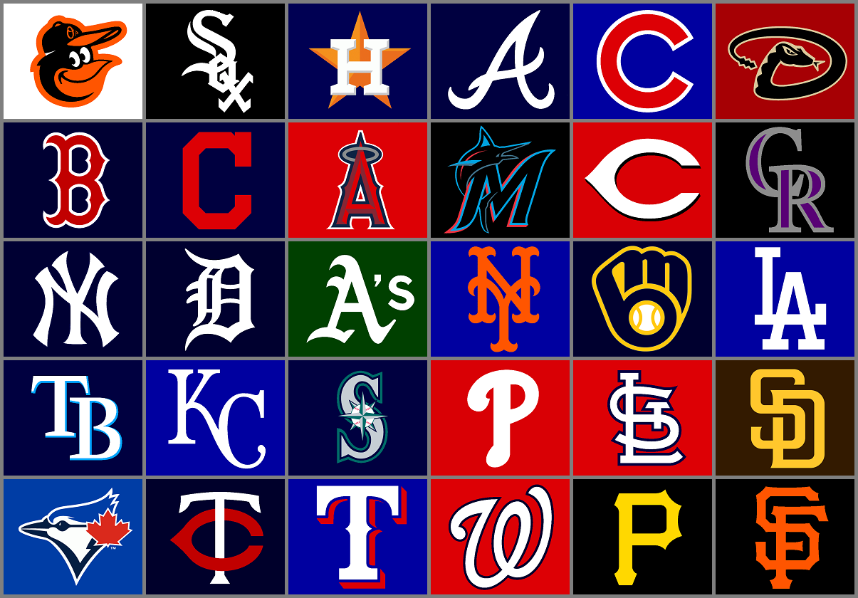 Major League Baseball team logos by Chenglor55 on DeviantArt