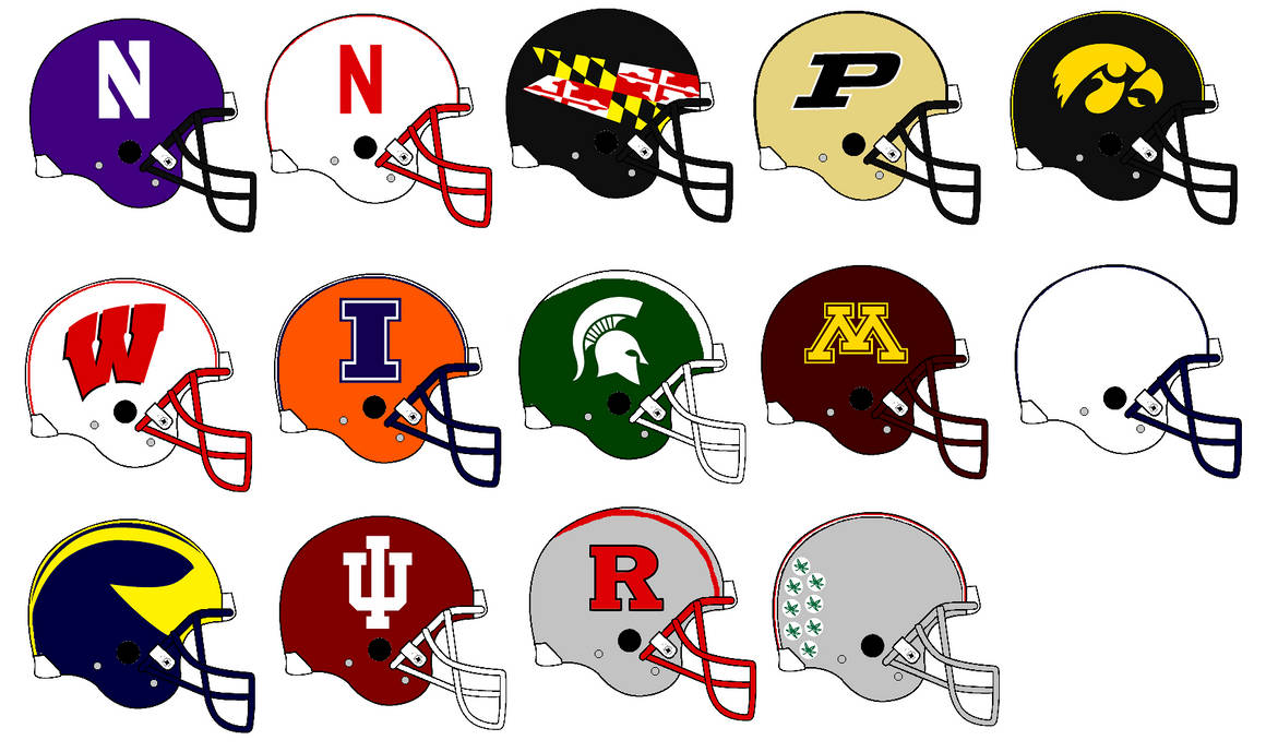 Big 10 Helmets 2014 by Chenglor55 on DeviantArt Big 10 Helmets 2014 by Chenglor55 on DeviantArt