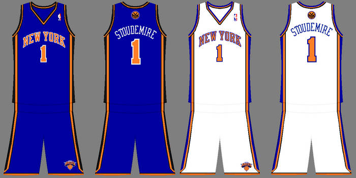 New York Knicks 2010-2012 Home Jersey