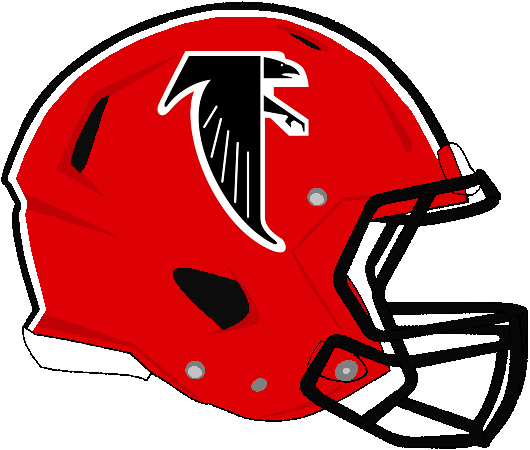 Falcons 1984-1989 Rev. Speed Helmet