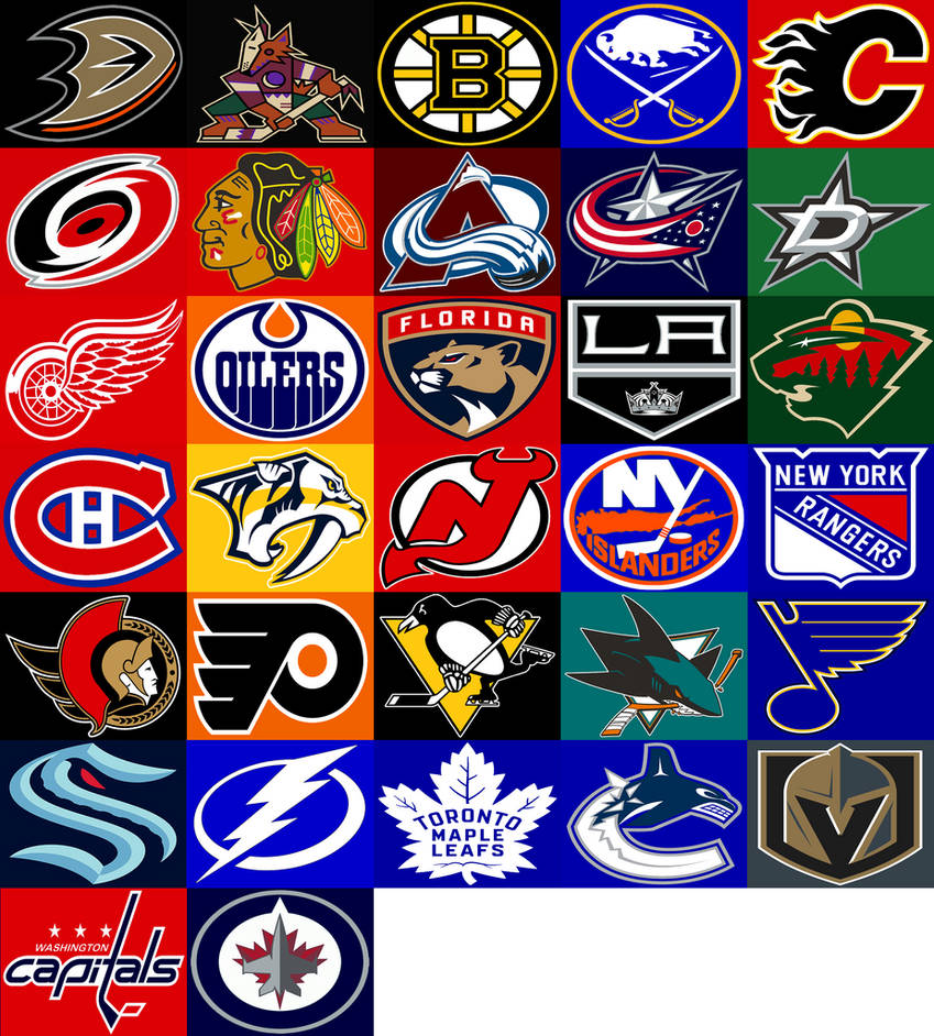 NHL Team Logos By Chenglor55 On DeviantArt