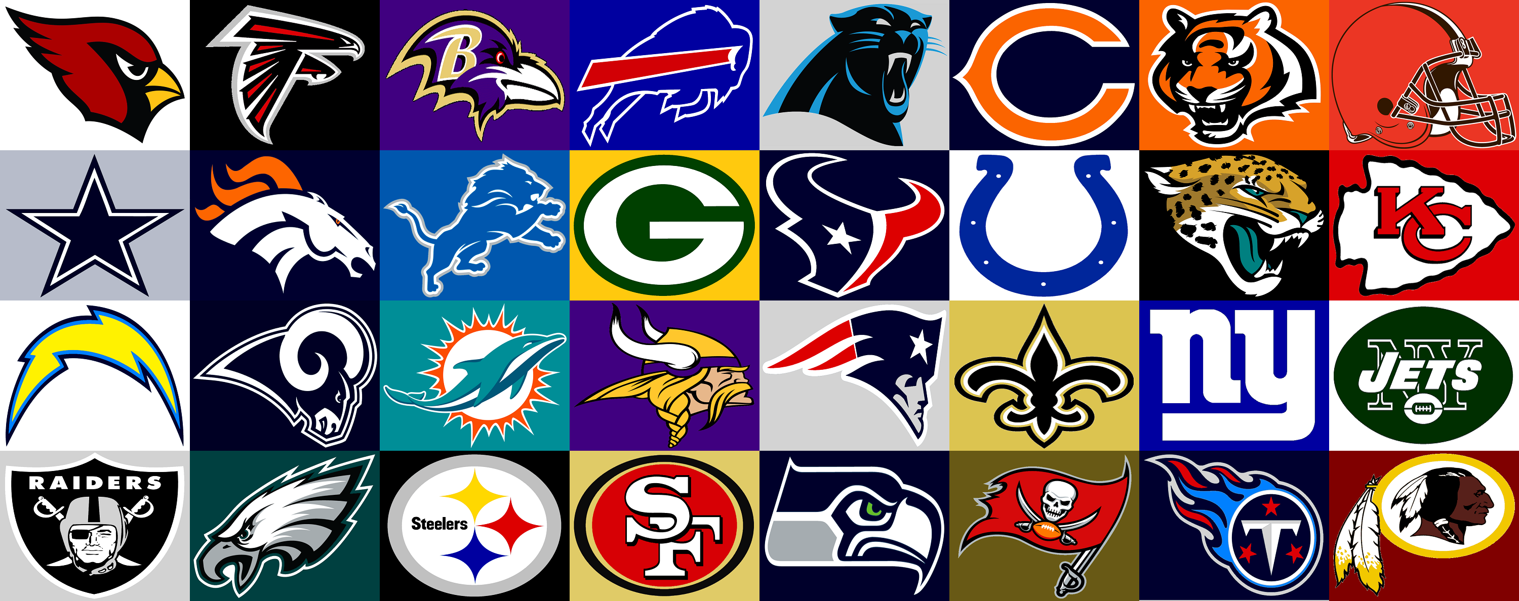 All NFL Logos