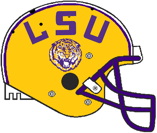 LSU 1980 2013 Schutt Air Pro helmet by Chenglor55 on DeviantArt