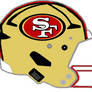 49ers 1996-2008 Axiom Helmet