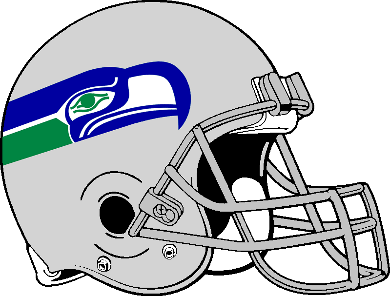 Seahawks old helmet 2025