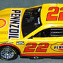 2022 Joey Logano #22 Shell Pennzoil car