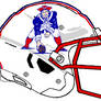 Patriots 1991-1992 Schutt F7 Helmet