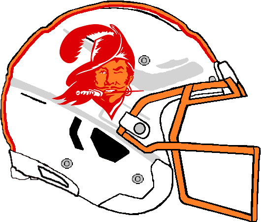 Buccaneers 1976-1991 Schutt F7 Helmet by Chenglor55 on DeviantArt