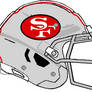 49ers 1962-1963 Schutt F7 helmet