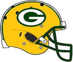 Packers 1980-pres Schutt Air XP helmet