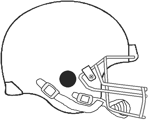 blank 4in football helmet Acrylic photo props Riddell Speed Blank Mini Helmet