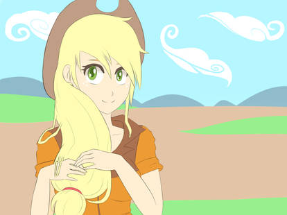 Human Applejack