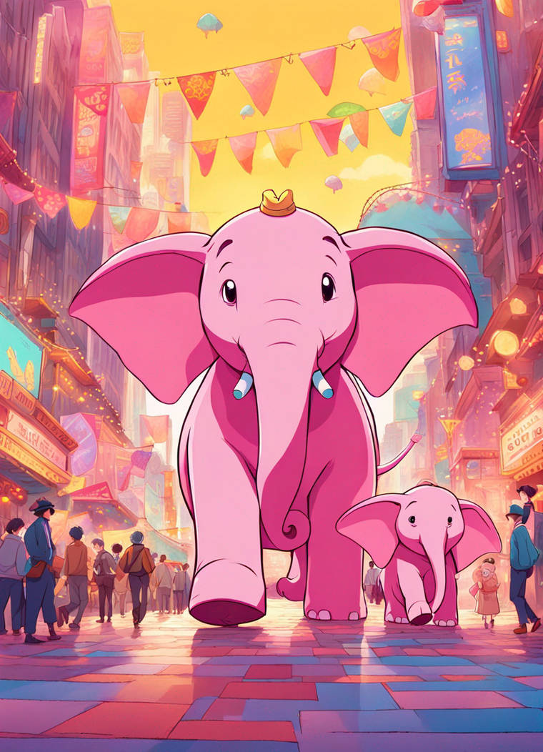 The Circus Elephants Preparing the Pyramid Act #2 by DolphinSeaBlue on ...