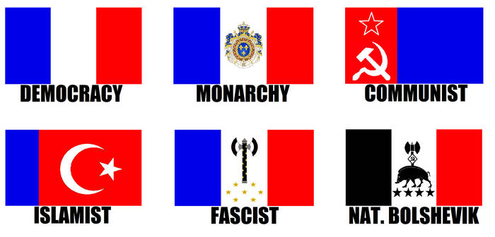 Alternate Flags of France