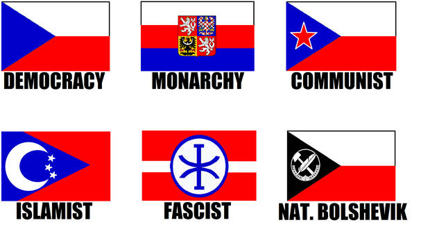 Alternate Flags of the Czech Republic
