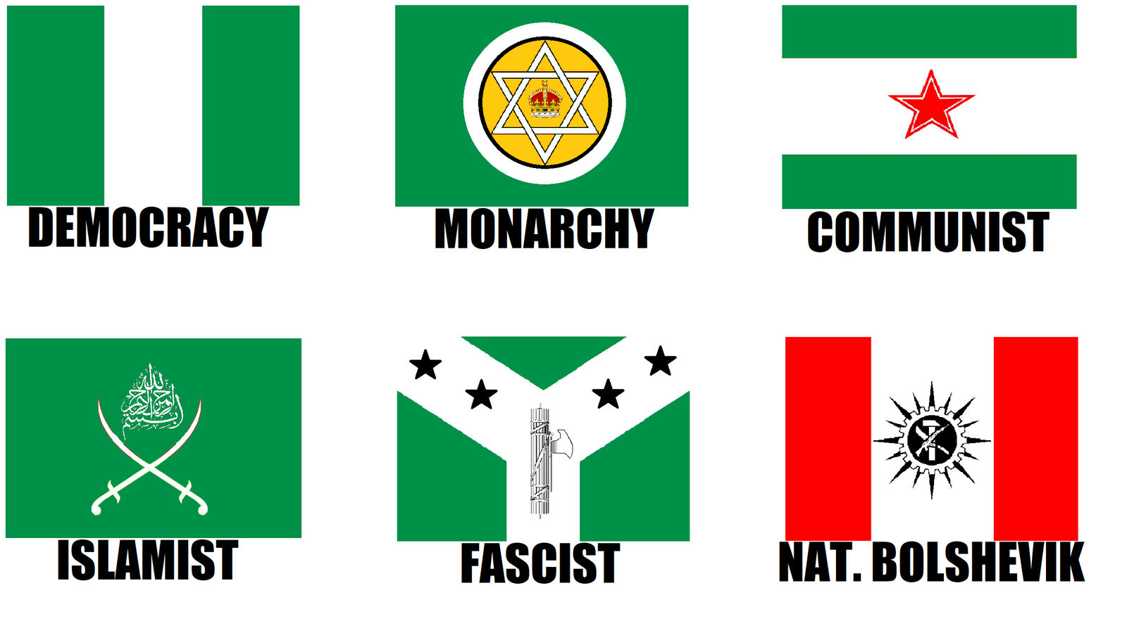 Alternate Flags of Nigeria by WolfMoon25 on DeviantArt