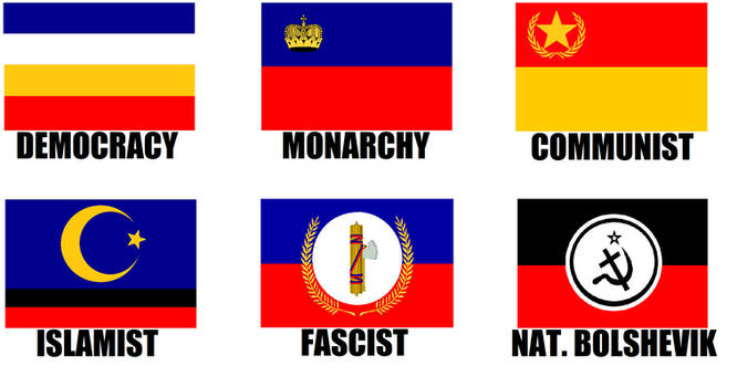 Alternate Flags of Liechtenstein