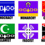 Alternate Flags of the Iroquois Confederacy