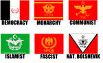 Alternate Flags of the Roman Empire by WolfMoon25