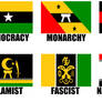 Alternate Flags of the Ashanti Nation