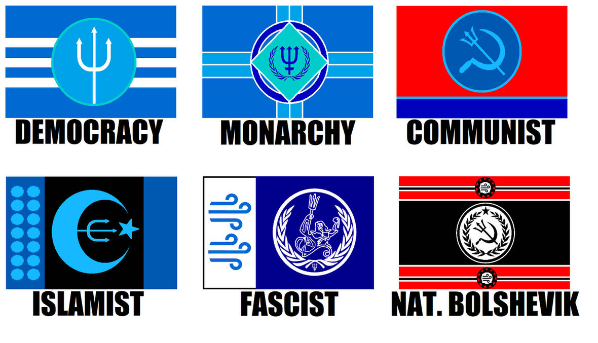 Alternate Flags of Neptune by WolfMoon25 on DeviantArt