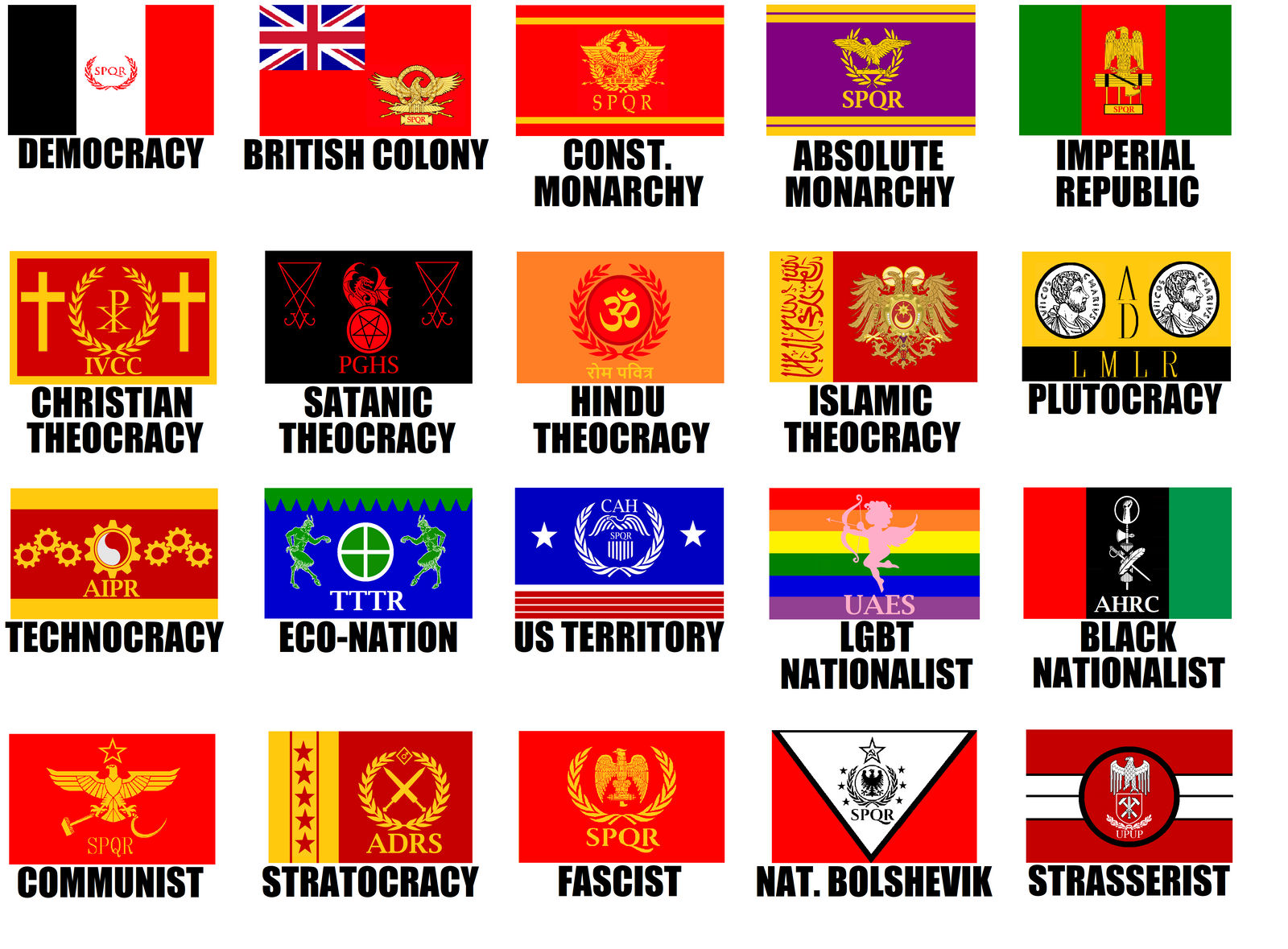 *SUPER-DELUXE* Alternate Flags of the Roman Empire by WolfMoon25 on ...