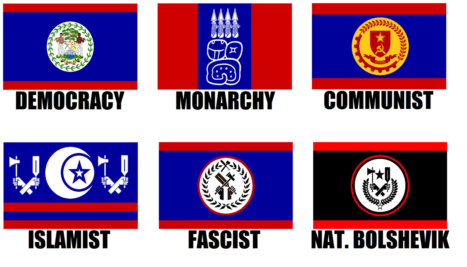 Alternate Flags of Belize by WolfMoon25 on DeviantArt