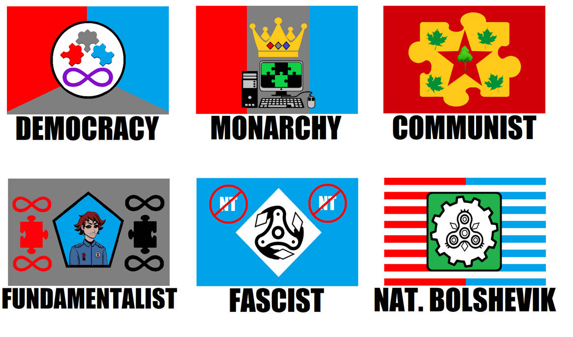 Alternate Flags Of The Autistic State by WolfMoon25 on DeviantArt