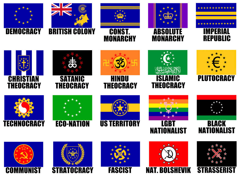 *SUPER-DELUXE* Alternate Flags of the EU by WolfMoon25 on DeviantArt