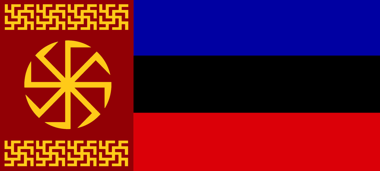 Slavic Tri Color Flag of the New Slavic Empire by WolfMoon25 on DeviantArt