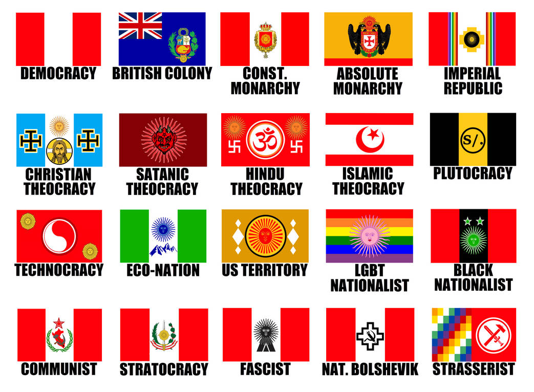 *SUPER-DELUXE* Alternate Flags of Peru by WolfMoon25 on DeviantArt