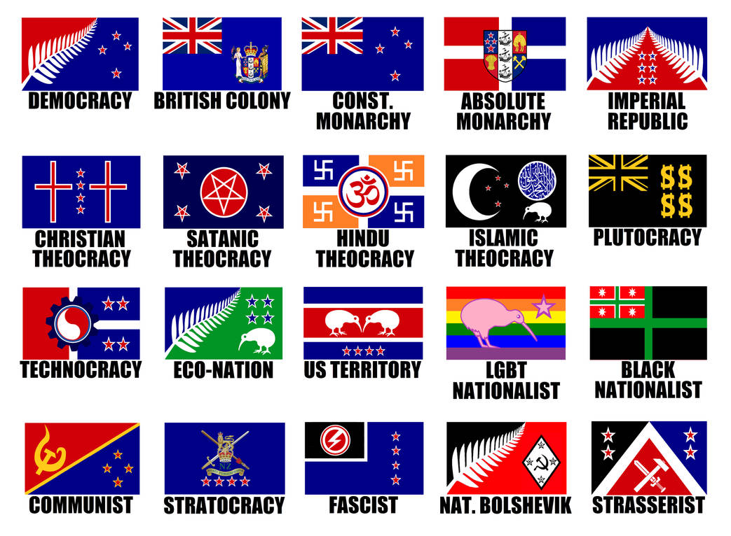 *SUPER-DELUXE* Alternate Flags of New Zealand by WolfMoon25 on DeviantArt