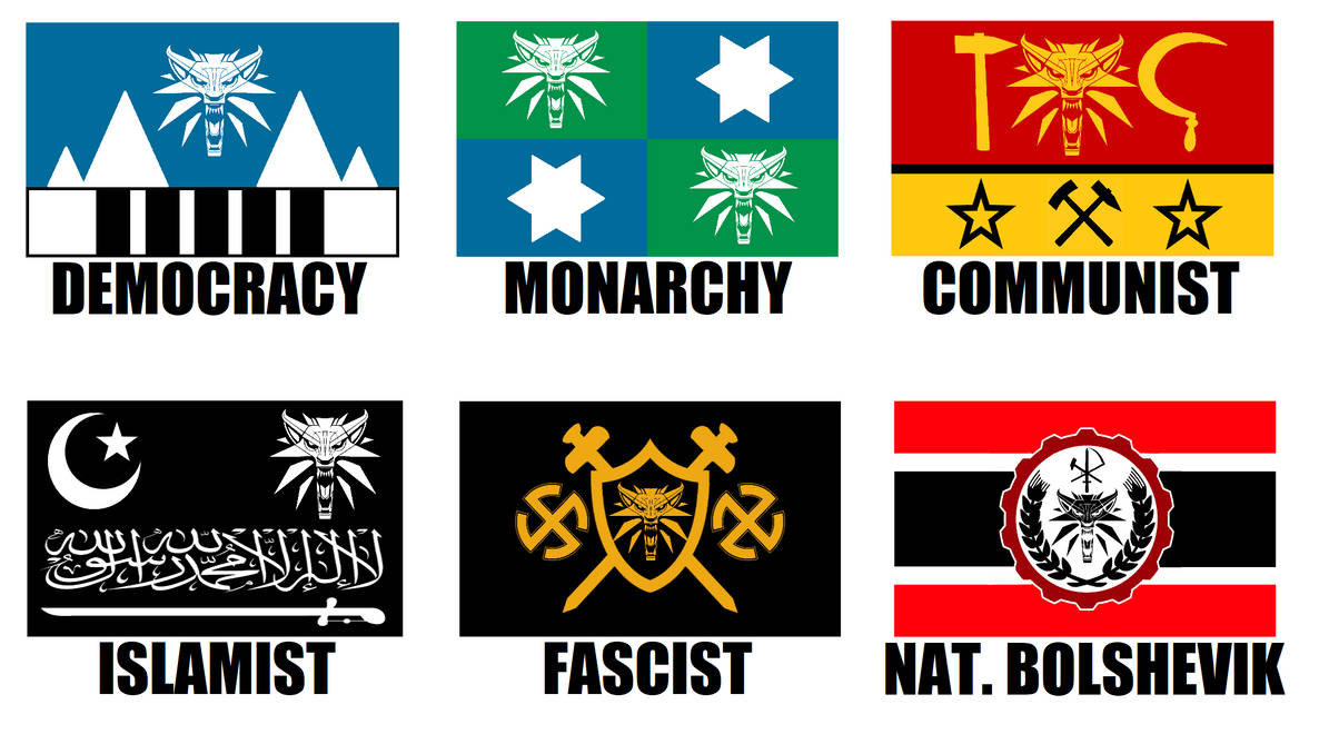 Alternate Flags of the Witcher Nation by WolfMoon25 on DeviantArt