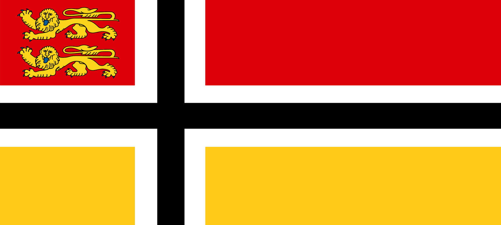 Draw Normandy Flag of the Republic of Normandy by WolfMoon25 on DeviantArt