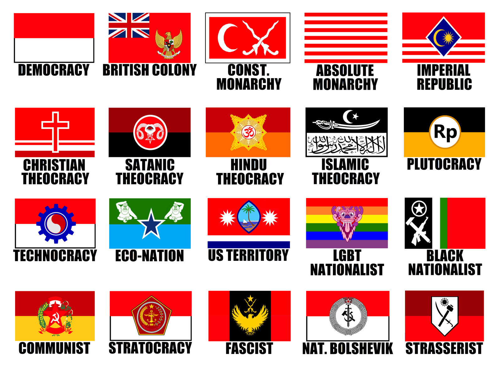 *SUPER-DELUXE* Alternate Flags of Indonesia by WolfMoon25 on DeviantArt
