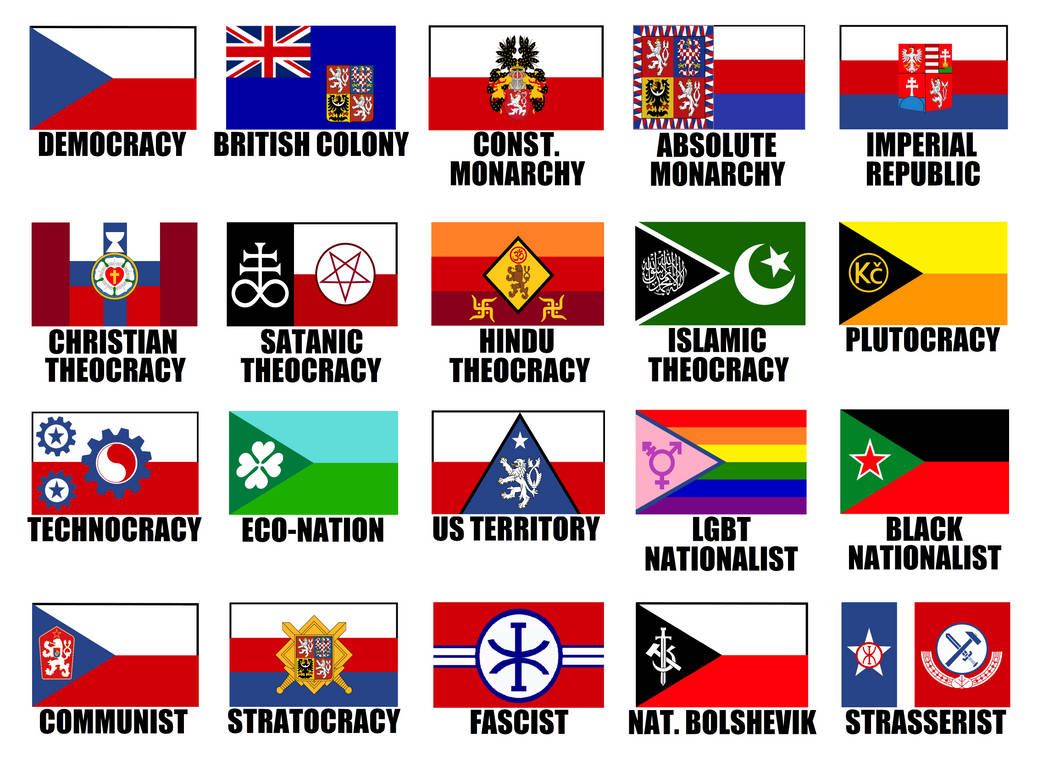 *SUPER-DELUXE* Alt. Flags of the Czech Republic by WolfMoon25 on DeviantArt