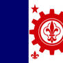 Flag of Ordosocialist France