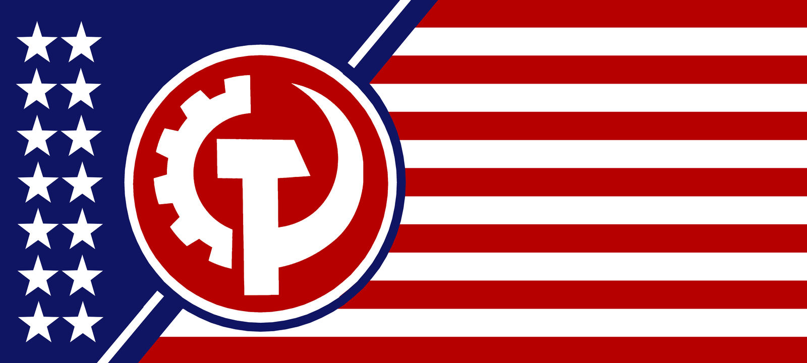 Flag of Communist USA by WolfMoon25 on DeviantArt