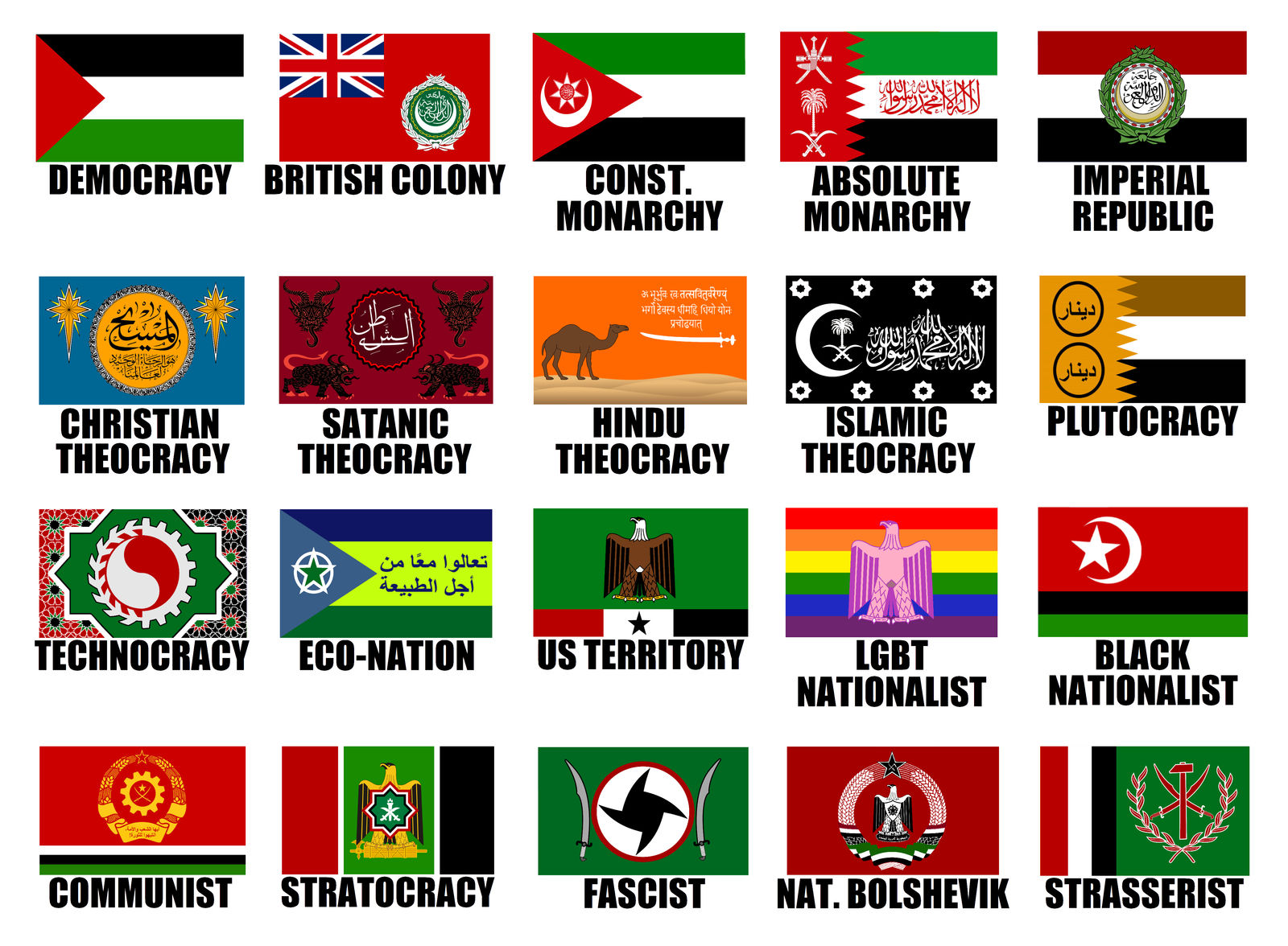 *SUPER-DELUXE* Alt. Flags of the Arab Union by WolfMoon25 on DeviantArt