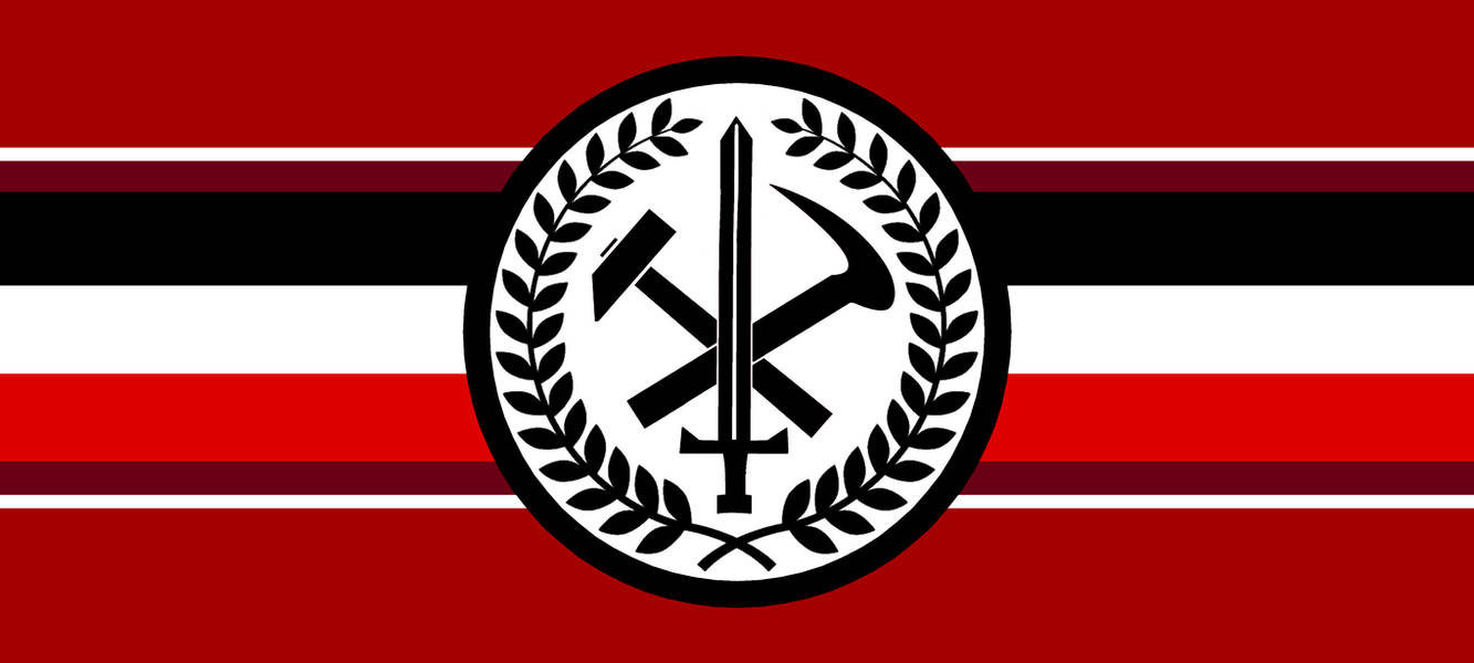 Strasserist Alt. Flag of Strasserist Germany by WolfMoon25 on DeviantArt