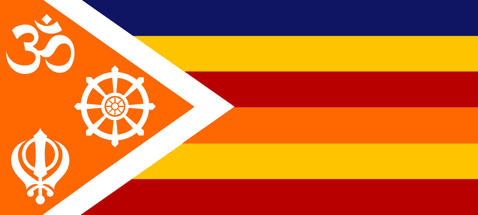 Dharmic Border Dharmic Pride Flag by WolfMoon25 on DeviantArt