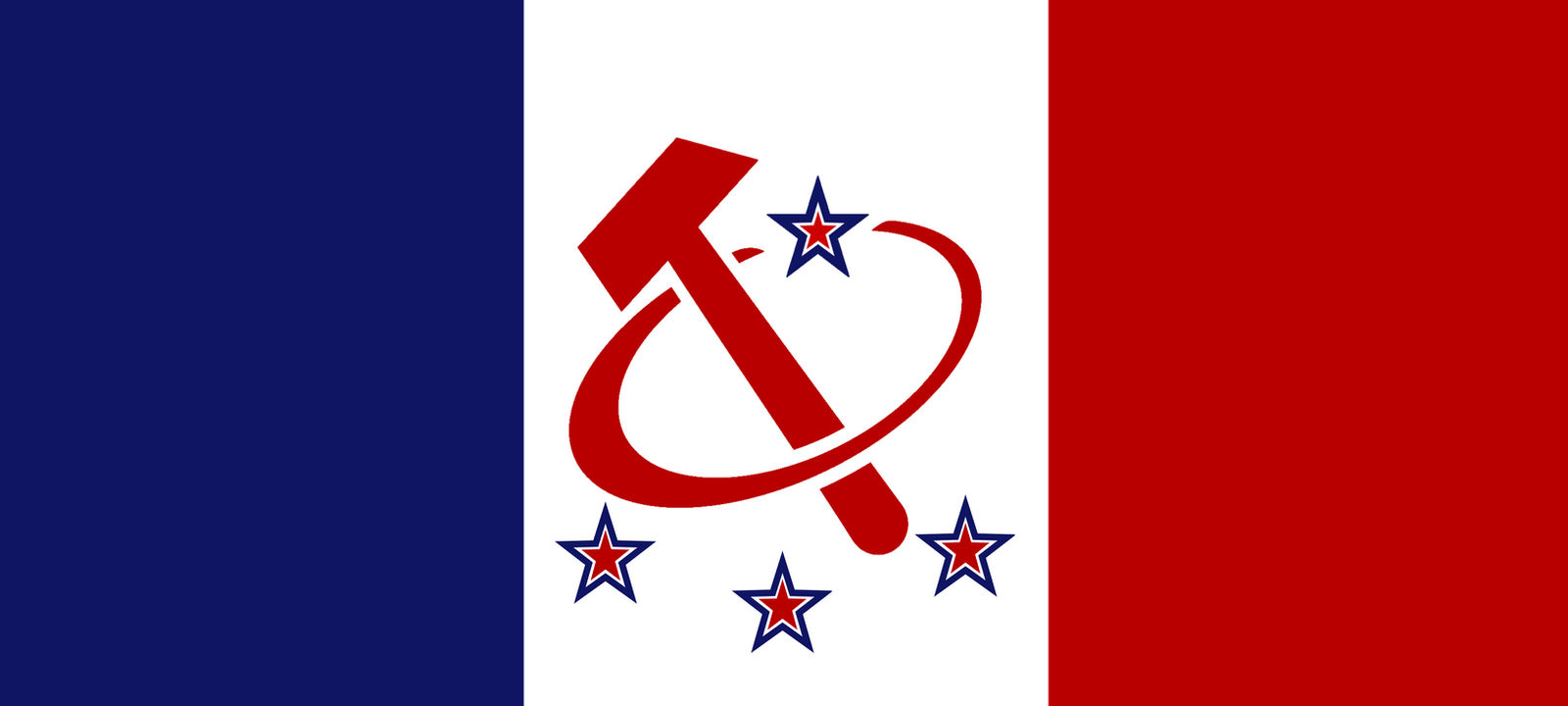 Flag of Ultravisionary Socialist France