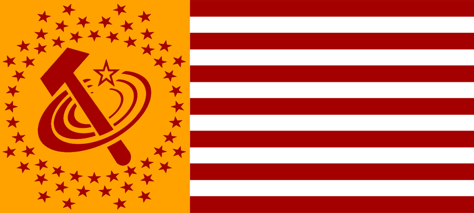 Flag of Ultravisionary Socialist USA