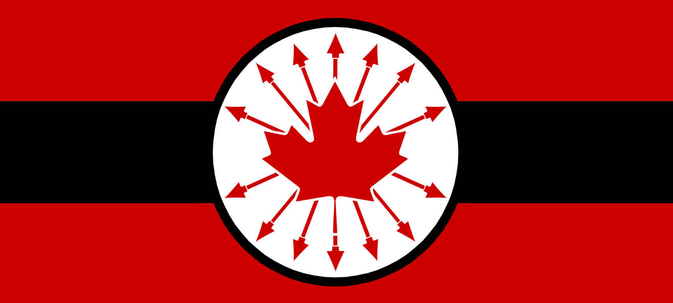 Alt Custom Flag Alt. Flag of Falangist Canada by WolfMoon25 on DeviantArt