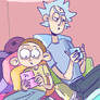 Rick And Morty Chillin