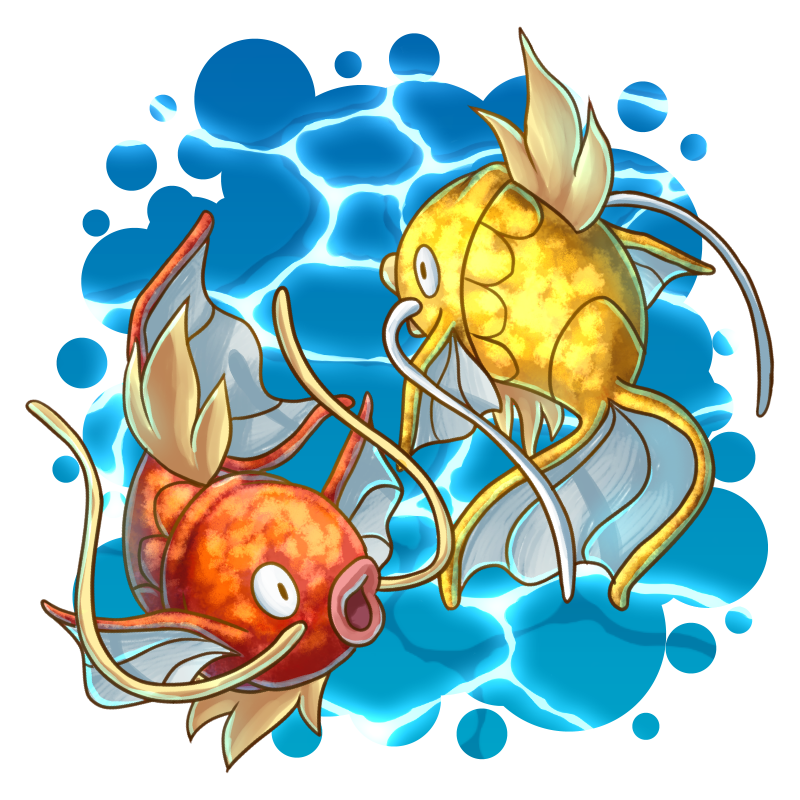 Magikarp Base Fish Swimming Magikarp by cometkinsart on DeviantArt